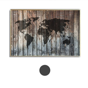 Open image in slideshow, 3D World Map Canvas Painting
